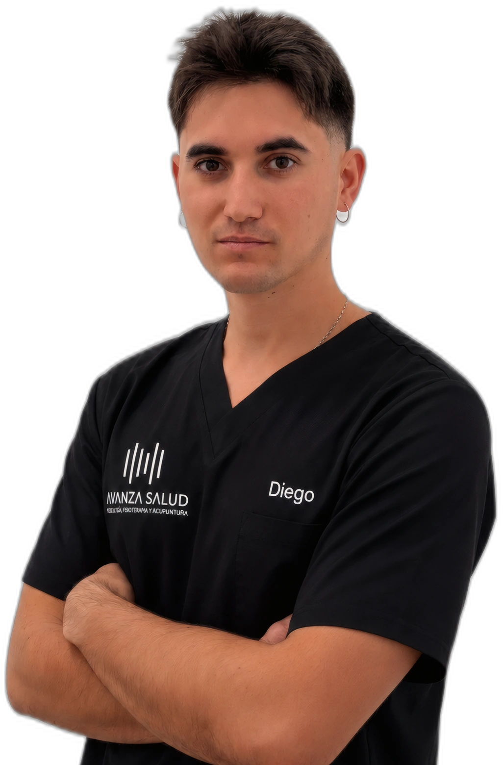 Diego Bacallado, fisioterapeuta de readaptación deportiva y ecoguiada en Avanza Salud
