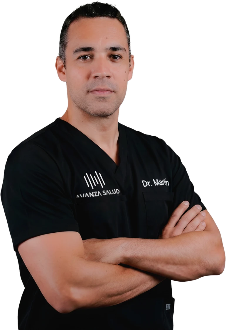 Eduardo Martín, podólogo y fisioterapeuta, director clínico de Avanza Salud en La Laguna